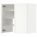 IKEA METOD МЕТОД Навесной шкаф с полкой / дверью, белый / Havstorp бежевый 99505280 | 995.052.80