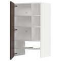 IKEA METOD МЕТОД Навесной шкаф с полкой / дверью, белый / Sinarp коричневый 89504224 | 895.042.24