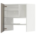 IKEA METOD МЕТОД Навесной шкаф с полкой / дверью, белый / Stensund бежевый 29505349 | 295.053.49