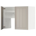 IKEA METOD МЕТОД Навесной шкаф с полкой / дверью, белый / Stensund бежевый 69504423 | 695.044.23
