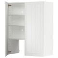 IKEA METOD МЕТОД Навесной шкаф с полкой / дверью, белый / Stensund белый 19504294 | 195.042.94