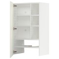IKEA METOD Навесной шкаф с полкой / дверью, белый / Veddinge белый, 60x100 см 39504231 | 395.042.31