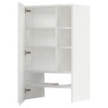 IKEA METOD МЕТОД Навесной шкаф с полкой / дверью, белый / Voxtorp матовый белый 09504237 095.042.37