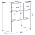 IKEA METOD МЕТОД Навесной шкаф для встроенной вытяжки, белый 90547642 905.476.42
