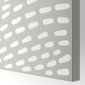 IKEA MISTUDDEN Дверь, серый / узор, 50x229 см 80568550 | 805.685.50