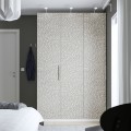 IKEA PAX / MISTUDDEN Комбинация шкафов, белый/серый узор, 150x60x236 см 59521183 | 595.211.83
