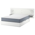 IKEA NORDLI Кровать с контейнером и матрасом, 140x200 см 89539619 | 895.396.19