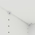 IKEA ÖVERSIDAN Подсветка светодиодная с датчиком для шкафа, затемняемый белый, 46 см 30435355 304.353.55