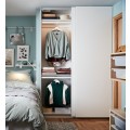 IKEA PAX ПАКС 2 каркаса гардероба, белый, 200x35x201 cм 69895308 698.953.08