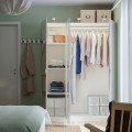 IKEA PAX / ÅHEIM Комбинация шкафов, белый / зеркало, 150x60x201 см 89429748 | 894.297.48