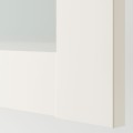 IKEA PAX ПАКС / BERGSBO БЕРГСБУ Комбинация шкафов, белый / матовое стекло, 200x38x236 cм 59328897 593.288.97