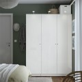 IKEA PAX ПАКС / FARDAL ФАРДАЛЬ Комбинация шкафов, белый / глянцевый белый, 150x60x201 cм 99429743 994.297.43