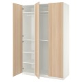 IKEA PAX ПАКС / FORSAND ФОРСАНД Комбинация шкафов, белый / под беленый дуб, 150x60x236 см 59500703 | 595.007.03