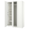 IKEA PAX ПАКС / FORSAND ФОРСАНД Комбинация шкафов, белый / белый, 150x60x236 см 79494305 794.943.05