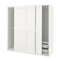 IKEA PAX ПАКС / GRIMO ГРИМО Комбинация шкафов, белый / белый, 200x66x201 см 39432970 394.329.70
