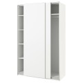 IKEA PAX ПАКС / HASVIK ХАСВИК Шкаф, белый / белый, 150x66x236 см 39429755 | 394.297.55