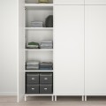 IKEA PLATSA ПЛАТСА Гардероб с 9 дверями, белый Sannidal / белый, 300x57x271 см 79424322 794.243.22