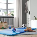 IKEA PLUFSIG ПЛУФСИГ Складной гимнастический коврик, синий 90552266 905.522.66