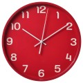 IKEA PLUTTIS Часы, низкое напряжение / красный, 28 см 30540851 305.408.51