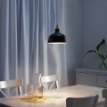 IKEA RANARP РАНАРП Подвесной светильник, черный, 23 см 90396389 903.963.89