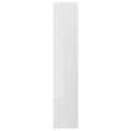 IKEA RINGHULT РИНГУЛЬТ Дверь, глянцевый светло-серый, 40x200 см 70357567 703.575.67