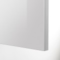 IKEA METOD МЕТОД Навесной шкаф с сушилкой, белый / Ringhult светло-серый, 60x60 см 29454910 | 294.549.10