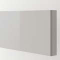 IKEA RINGHULT РИНГУЛЬТ Фронтальная панель ящика, глянцевый светло-серый, 40x10 см 70327146 703.271.46