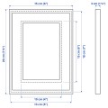 IKEA RÖDALM Рамка, черный, 13x18 см 10548867 | 105.488.67