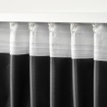 IKEA ROSENMANDEL Затемняющие гардины, пара, серый, 135x300 см 00536247 005.362.47