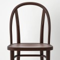 IKEA NORDVIKEN / SKOGSBO Стол и 4 стула, черный / темно-коричневый, 152/223 см 59528207 | 595.282.07