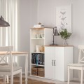 IKEA SKRUVBY Стеллаж, белый, 130x140 см 99494724 | 994.947.24