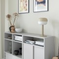 IKEA SPIKSMED Комбинация шкафов, светло-серый, 137x32x96 см 49535289 | 495.352.89