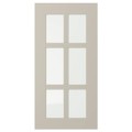IKEA STENSUND СТЕНСУНД Стеклянная дверь, бежевый, 30x60 см 40453202 | 404.532.02