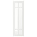 IKEA STENSUND СТЕНСУНД Стеклянная дверь, белый, 30x100 см 00450583 004.505.83