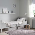 IKEA SUNDVIK СУНДВИК Раздвижная кровать, серый, 80x200 см 49421508 494.215.08