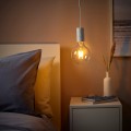 IKEA SUNNEBY / LUNNOM Подвесной светильник с лампочкой, белый / прозрачное стекло 79494452 | 794.944.52