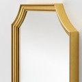 IKEA SVANSELE СВАНСЕЛЕ Зеркало, золотой цвет, 53x63 cм 10471274 | 104.712.74