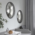 IKEA SVARTBJÖRK Декоративное выпуклое зеркало, черный, 41 см 80517122 805.171.22