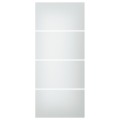 IKEA SVARTISDAL СВАРТИСДАЛЬ 4 панели для рамы раздвижной двери, белый имитация бумаги, 100x236 см 60473572 | 604.735.72