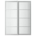 IKEA SVARTISDAL СВАРТИСДАЛЬ Пара раздвижных дверей, белый имитация бумаги, 150x201 cм 29439788 | 294.397.88