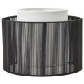 IKEA SYMFONISK СИМФОНИСК Абажур для лампы с динамиком, ткань / черный 80494757 804.947.57