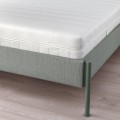 IKEA TÄLLÅSEN Кровать с обивкой и матрасом, 160x200 см 19536916 | 195.369.16