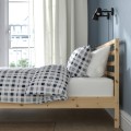 IKEA TARVA ТАРВА Кровать двуспальная, сосна / Leirsund, 140x200 см 89019992 890.199.92