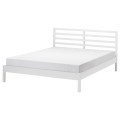 IKEA TARVA Кровать, белая морилка / Luröy, 140x200 см 59553937 595.539.37