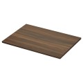 IKEA TOLKEN Столешница для ванной, коричневый орех / ламинированное покрытие, 82x49 см 80568338 | 805.683.38