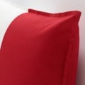 IKEA TOSSDAN Наволочка, белый/красный крест, 50x50 см 50563827 | 505.638.27