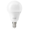 IKEA TRÅDFRI Светодиодная лампа E14 806 люмен, беспроводной тонированный цветной и белый спектр / опалово-белая сфера 80547464 | 805.474.64