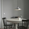 IKEA TRETTIOEN Подвесной светильник, серебряный, 38 см 70501268 705.012.68