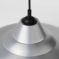 IKEA TRETTIOEN Подвесной светильник, серебряный, 38 см 70501268 705.012.68