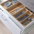 IKEA UPPDATERA УППДАТЕРА Лоток для столовых приборов / 2 лотка для посуды, светлый бамбук, 72x50 см 69500910 | 695.009.10